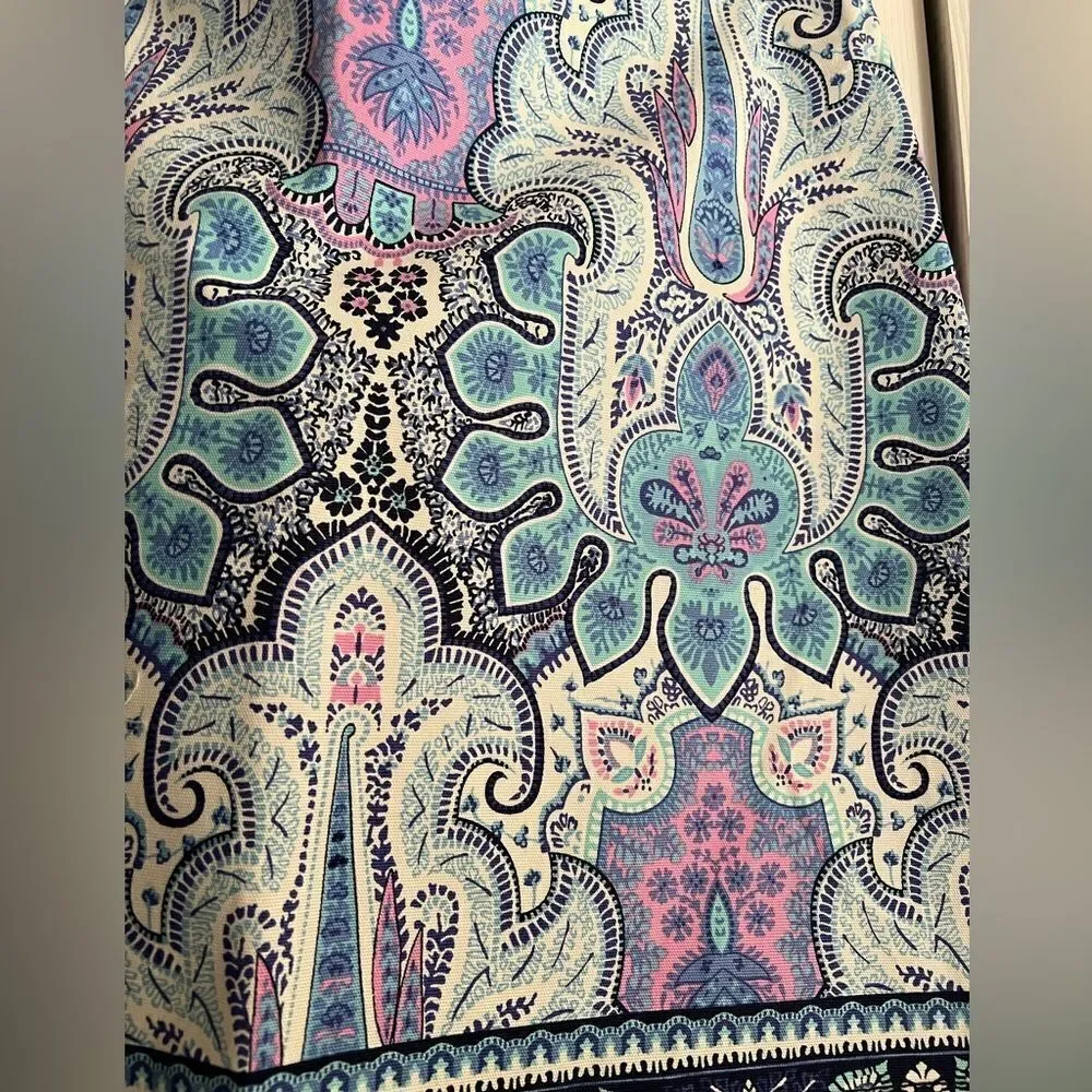 NWT Talbots Mykonos Paisley Printed Skirt